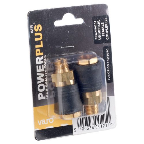 PowerPlus univerzális csatlakozó 1/4   2db POWAIR0254