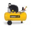 PowerPlus sárga kompresszor 1500W 50L OIL  POWX1760