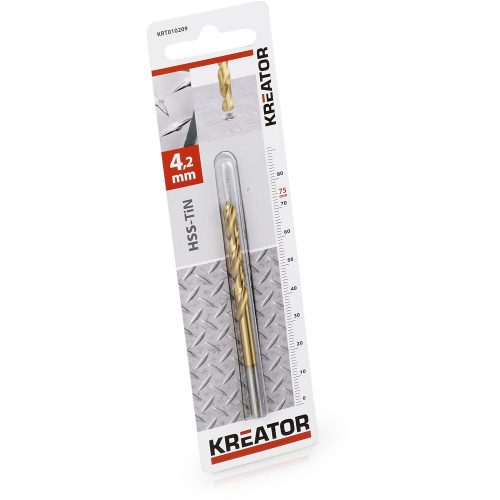 Kreator csigafúró HSS Titánium 4,2x75mm KRT010209