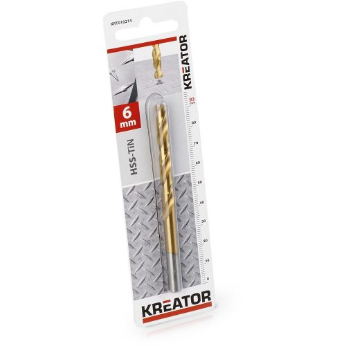 Kreator csigafúró HSS Titánium 6x93mm KRT010214