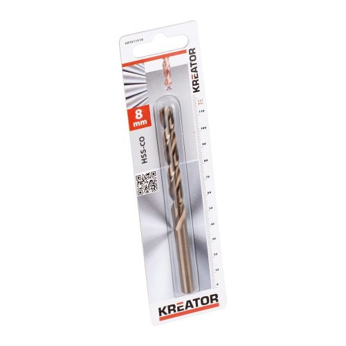 Kreator csigafúró HSS Cobalt 8x117mm KRT011518