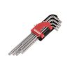 Kreator imbuszkulcs készlet, hosszú 9db-os T10-T50 TORX KRT408303