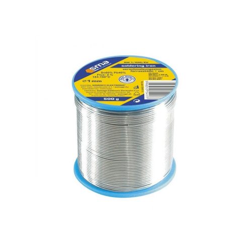 SMA SW 1/500 forrasztóón 60% 1mm 500g