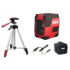 SKIL RED MT1E1911DA keresztvonalas szintezőlézer állvánnyal 20m +hordtáska