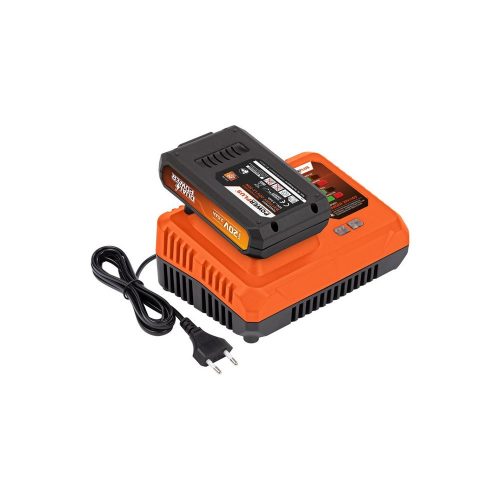 PowerPlus Dual Power akkutöltő 20V/40V + Li-Ion akkumulátor 20V  2Ah  POWDP9062