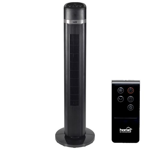 HOME TWFR 100 oszlopventilátor távirányítóval fekete 100 cm 45 W