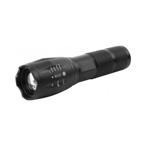 STR Flashlight FL001 zseblámpa alu, USB töltés  (2171967)