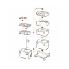 QBRICK System One Box Organizer szortimenter M (239218)