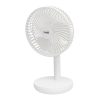 HOME TF 14B akkumulátoros asztali ventilátor fehér 14 cm 5 W