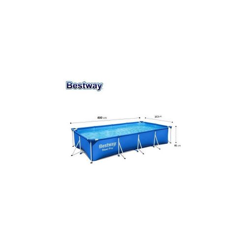 Bestway 56405 fémvázas medence Steel Pro™ 400x211x81 cm